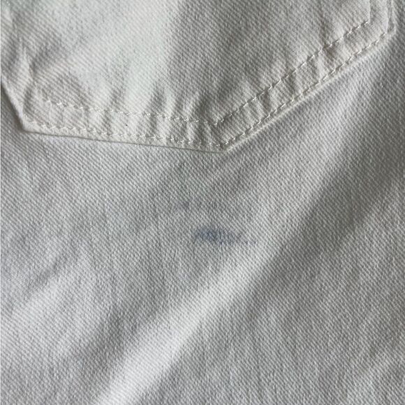 Nwt 7 for all mankind white jeans mini skirt - Picture 3 of 7